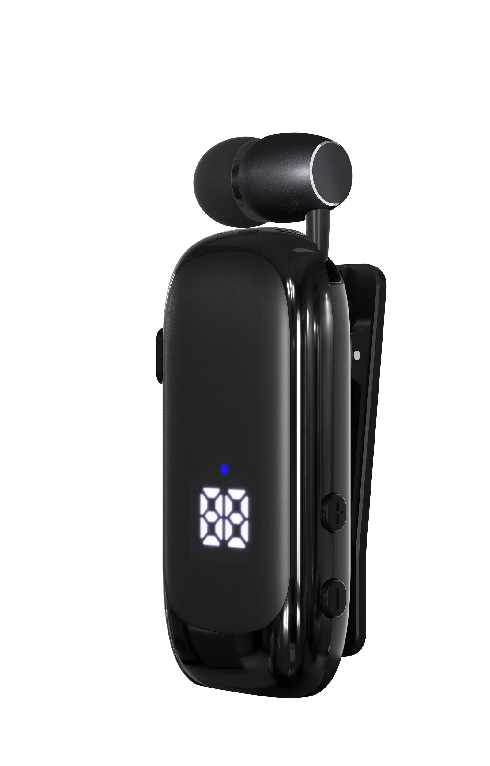K88 · Black · Three-quarter view
